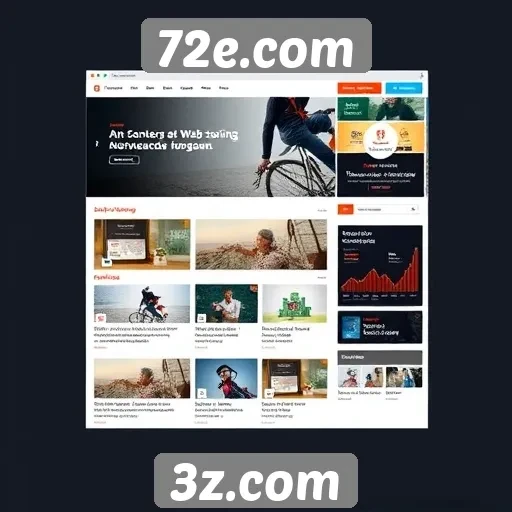 Evolução do design do 72e.com nos últimos meses