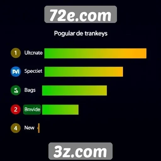 Desempenho de 72e.com em rankings de popularidade