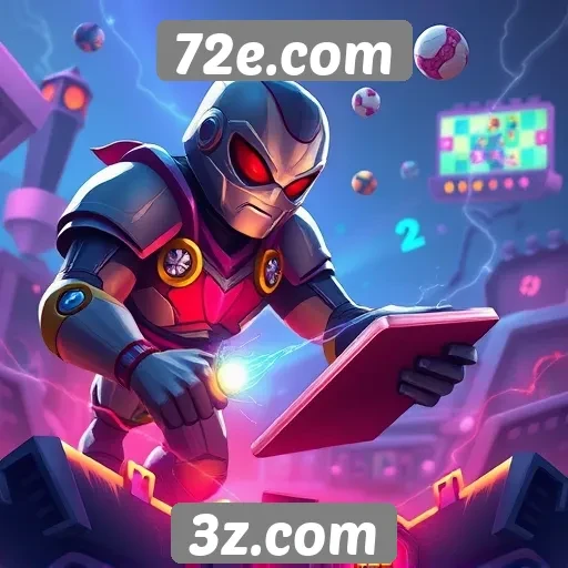 Inovação tecnológica em jogos no 72e.com